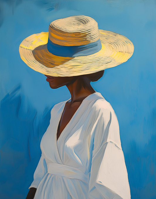 Sunlit Muse - Canvas