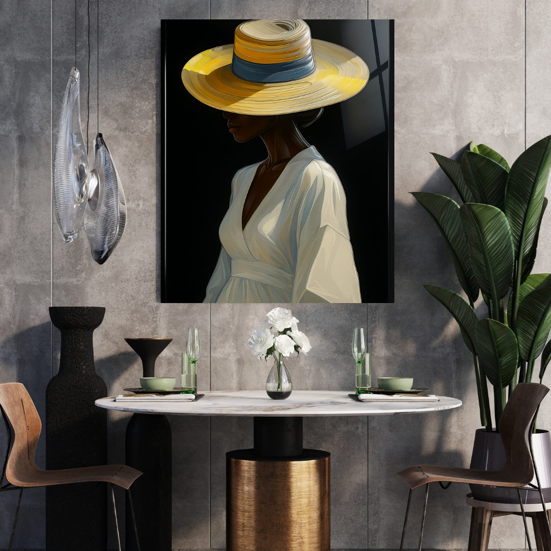 Golden Silence - Glass Art