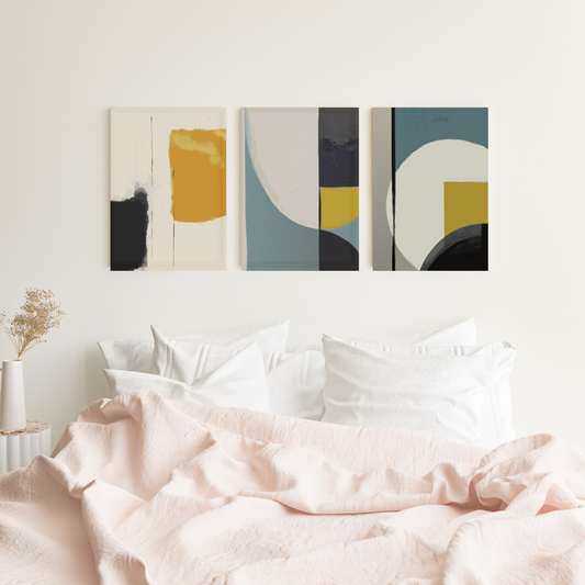 Urban Blocks – Set of 3(Canvas)