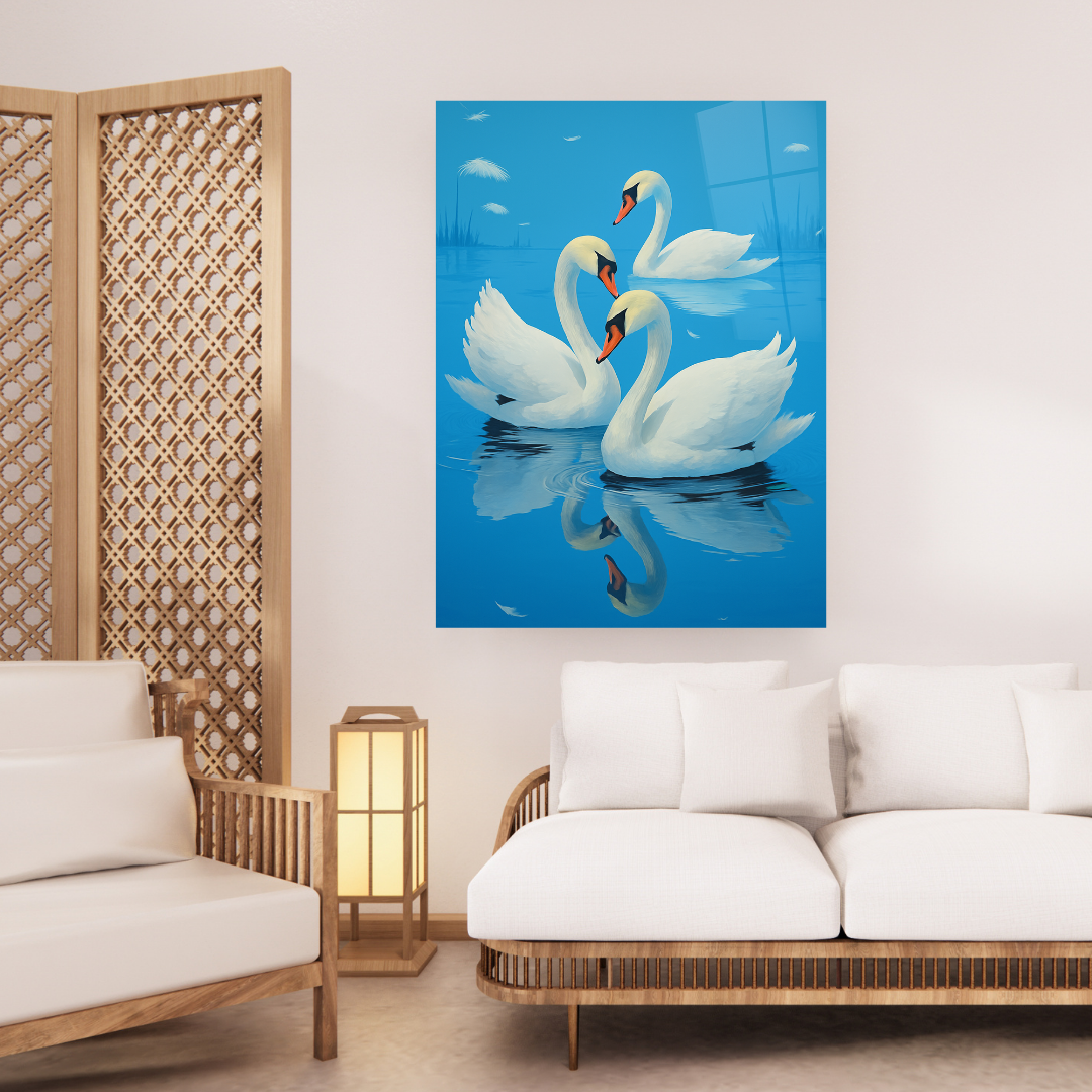 Grace in Stillness - Glass Art
