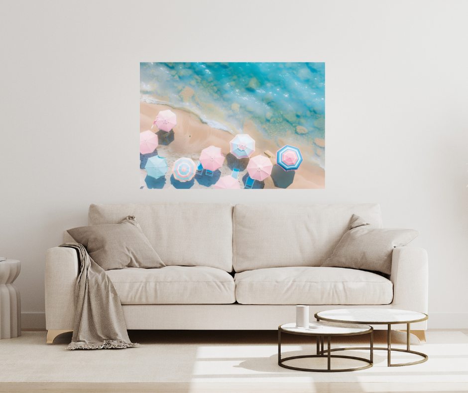 Cotton Candy Coast - Canvas
