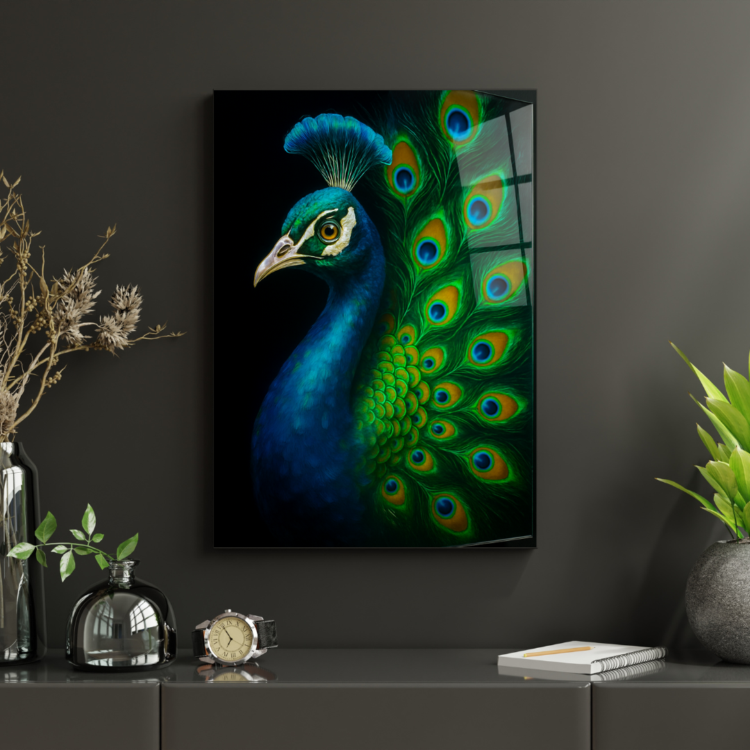 Majestic Gaze - Glass Art