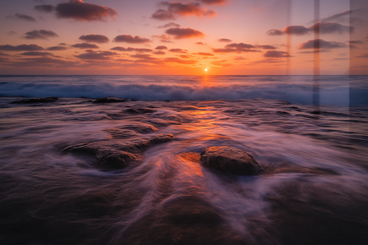 Elysian Horizon - Glass Art