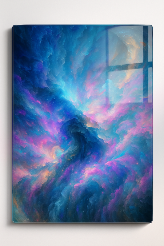 Celestial Bloom - Glass Art