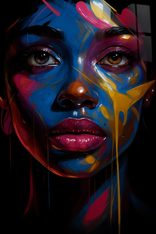 Lustrous Muse - Glass Art