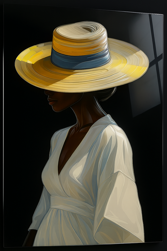 Golden Silence - Glass Art