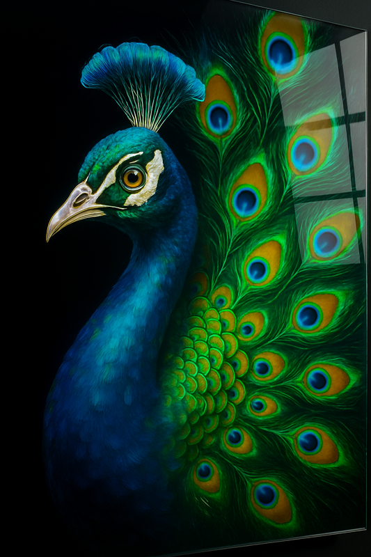 Majestic Gaze - Glass Art