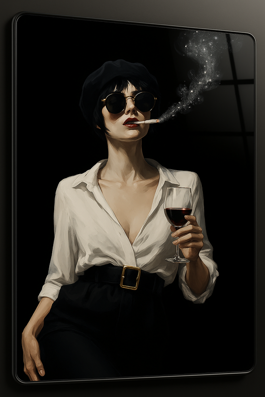 Velvet Vice - Glass Art