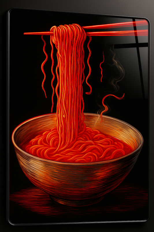 Midnight Ramen - Glass Art
