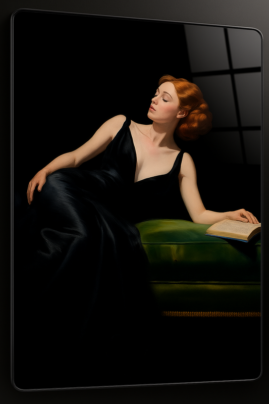 The Quiet Muse - Glass Art