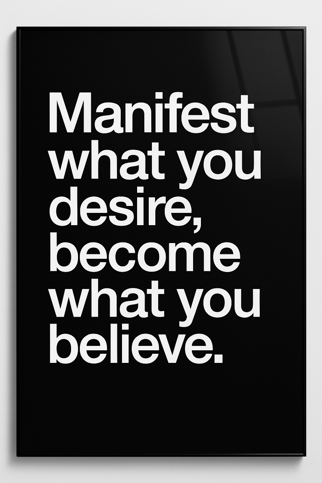 Manifest Power - Glass Art