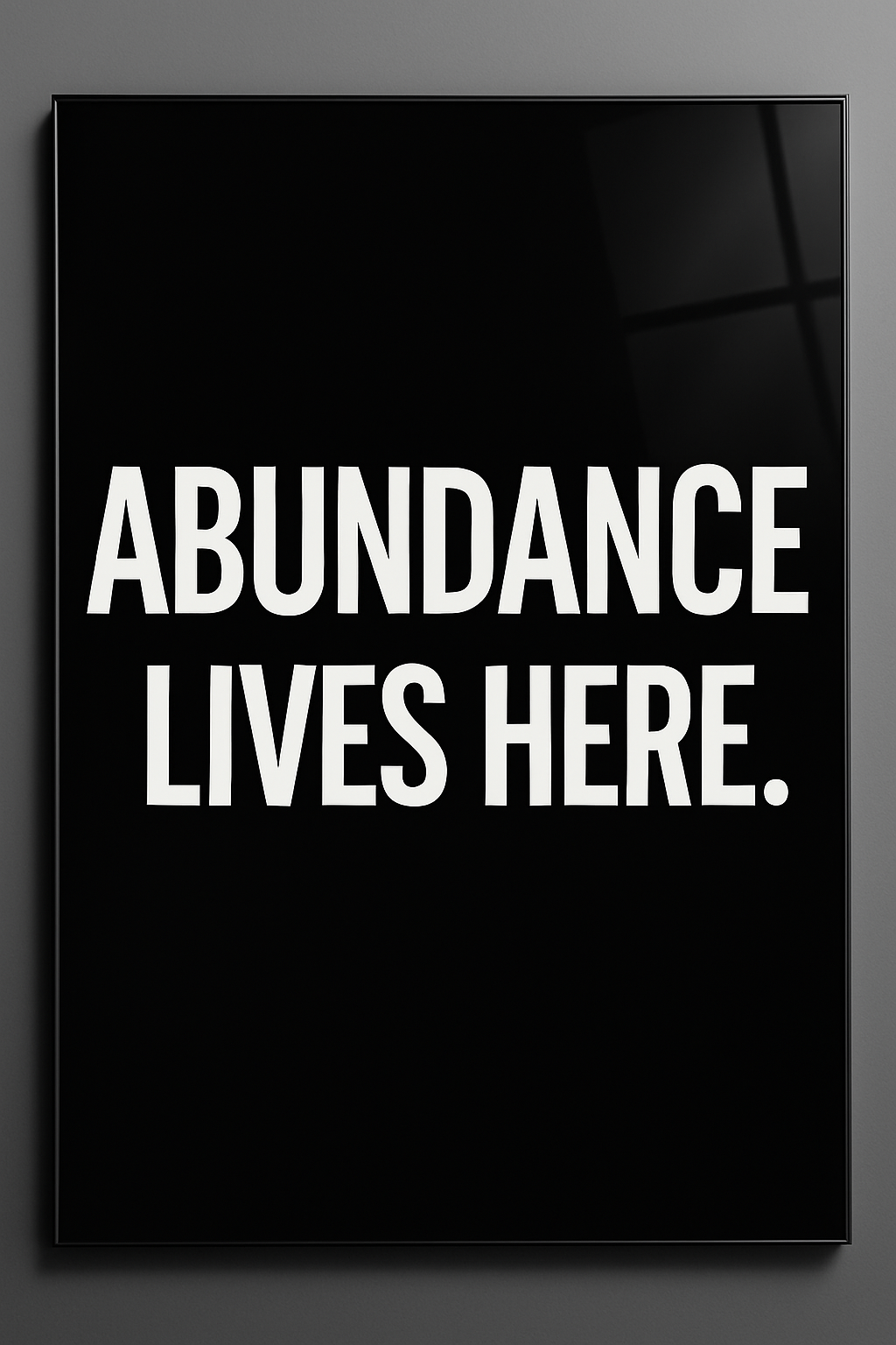 Abundance Command - Glass Art