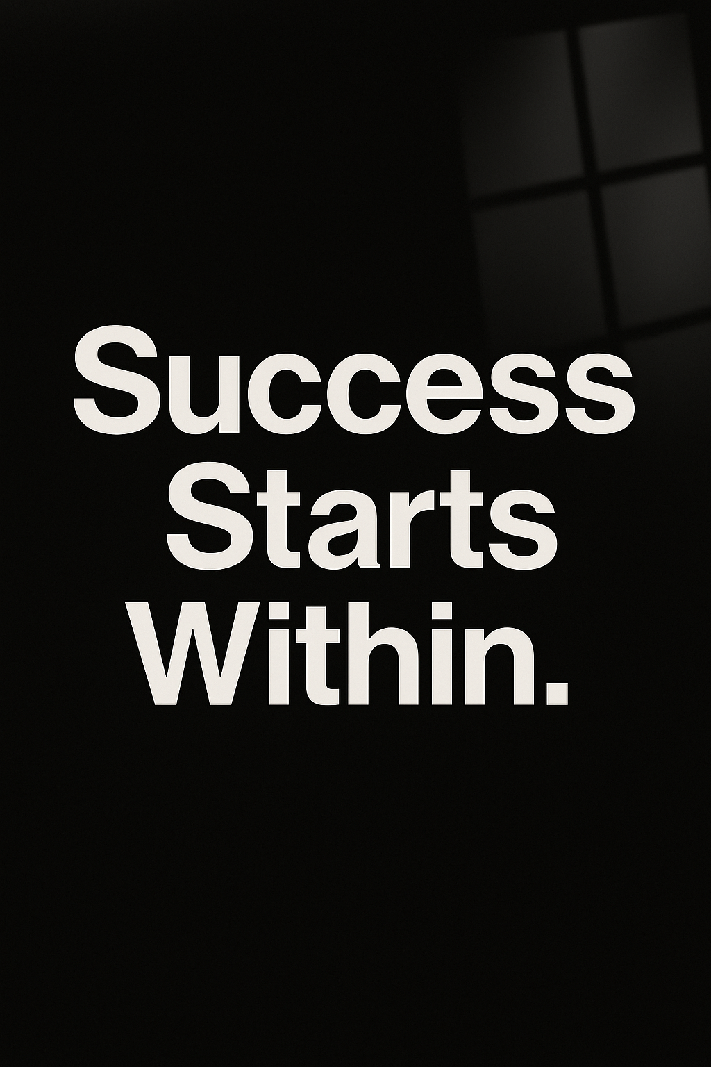 Success Within - Glass Art