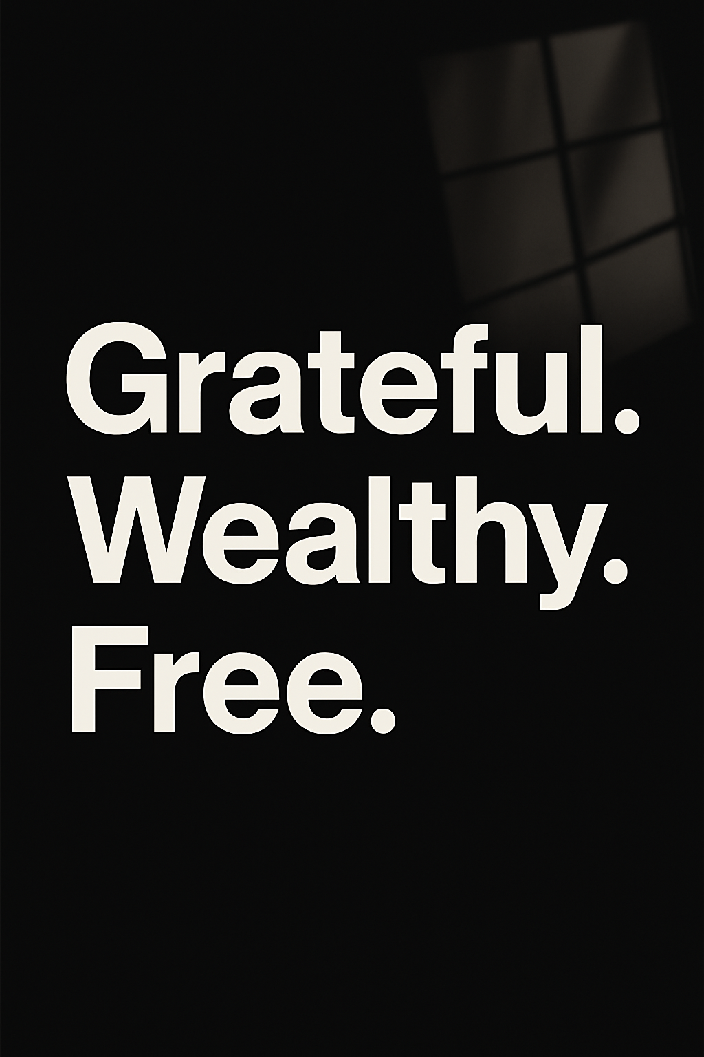 Gratitude Code - Glass Art