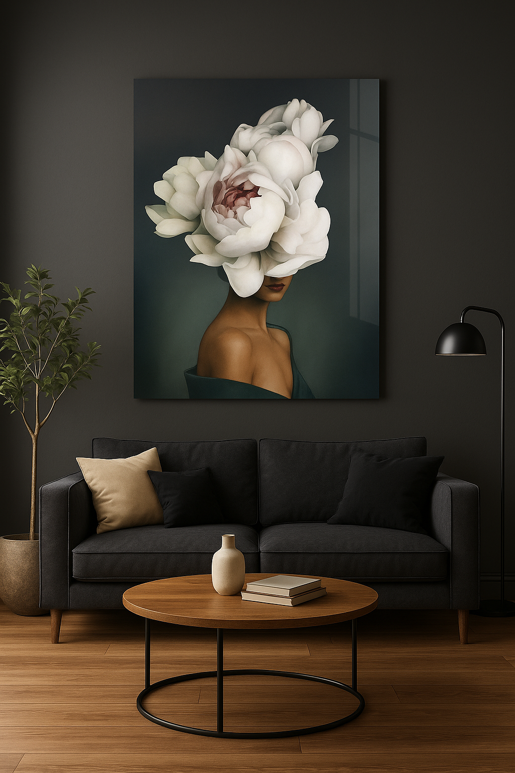 Ethereal Bloom - Glass Art