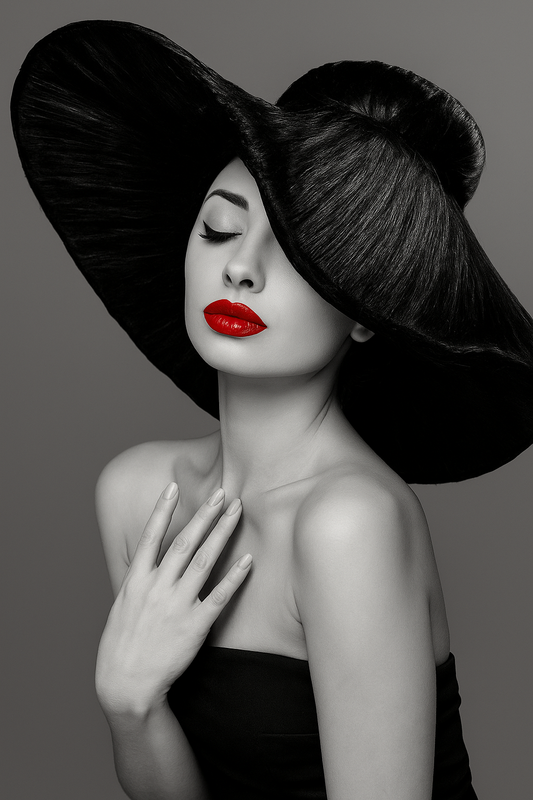 Crimson Mystique - Glass Art