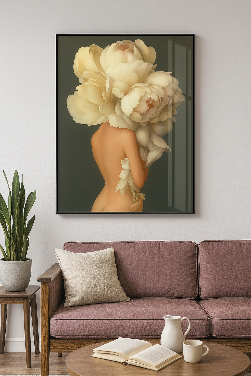 Floral Reverie - Glass Art