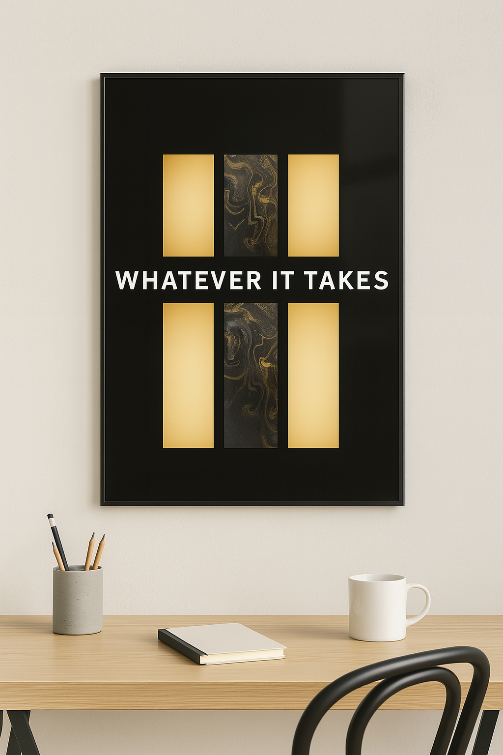 Relentless Drive - Glass Art