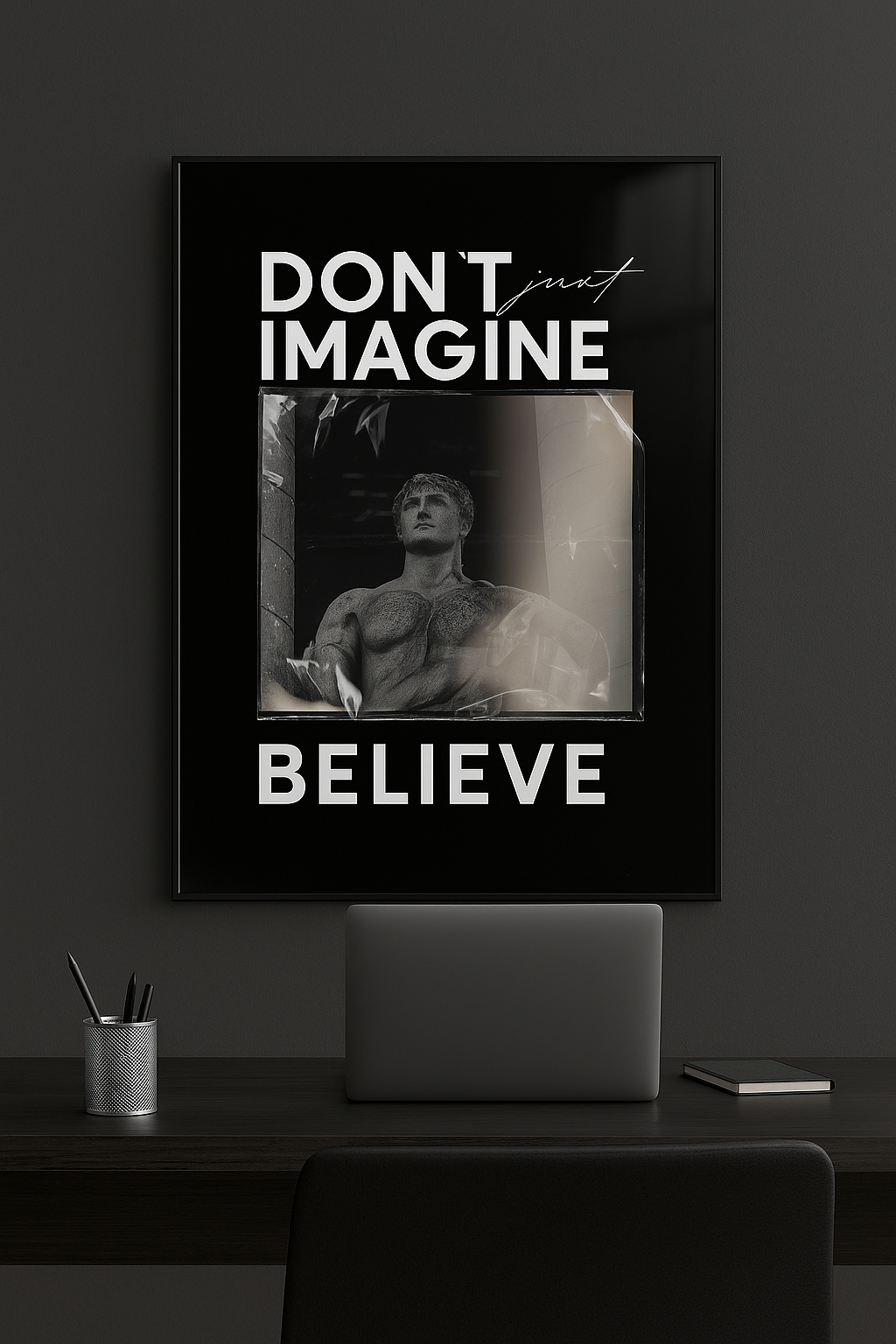 Iron Belief - Glass Art