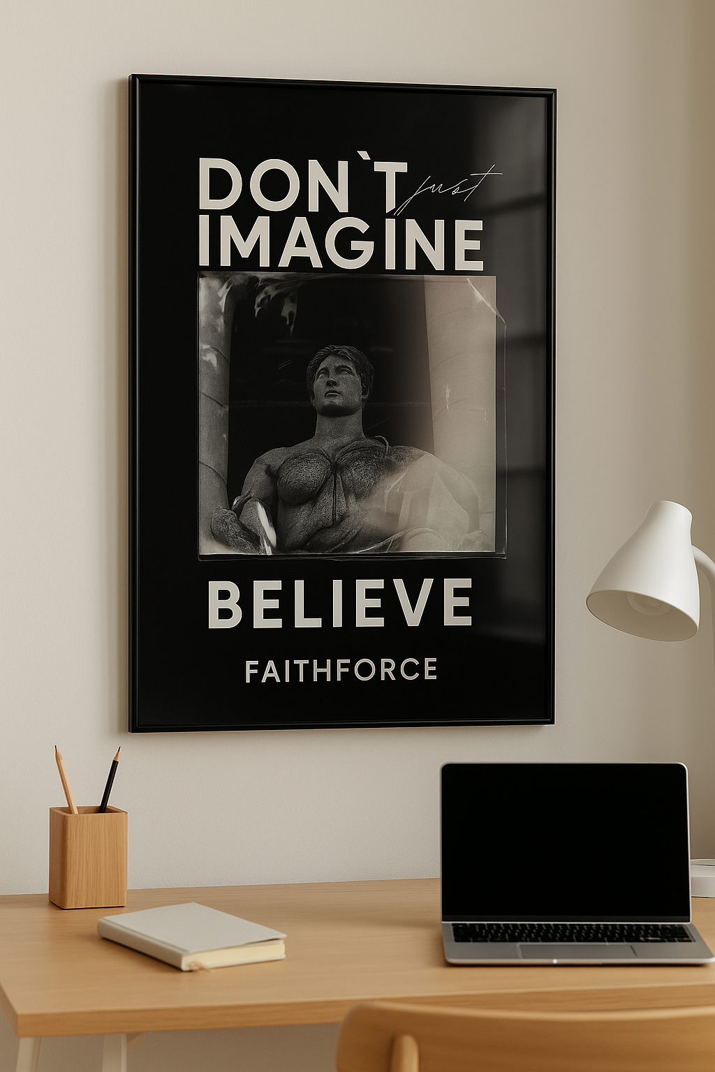 Iron Belief - Glass Art
