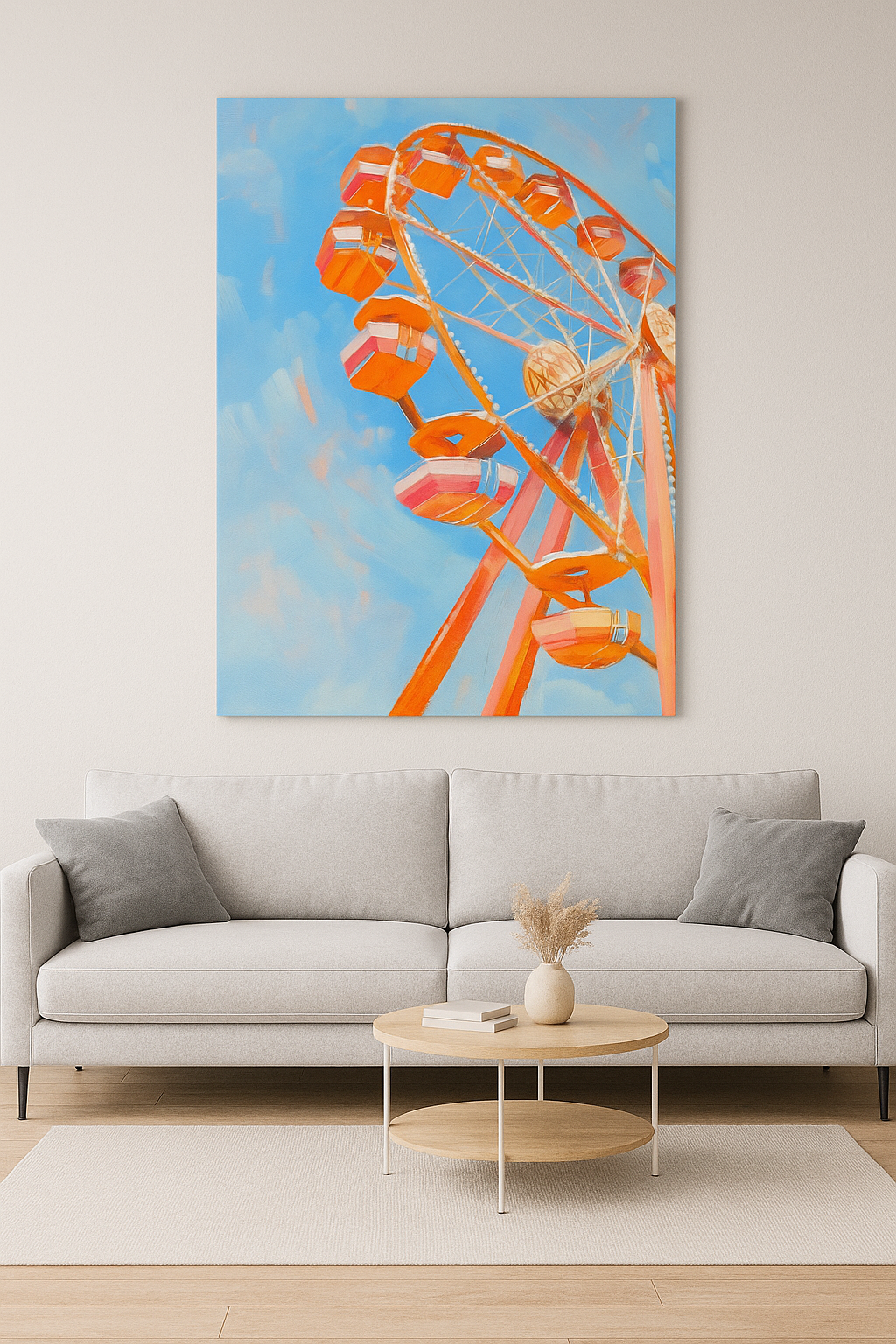 City Whirl - Canvas