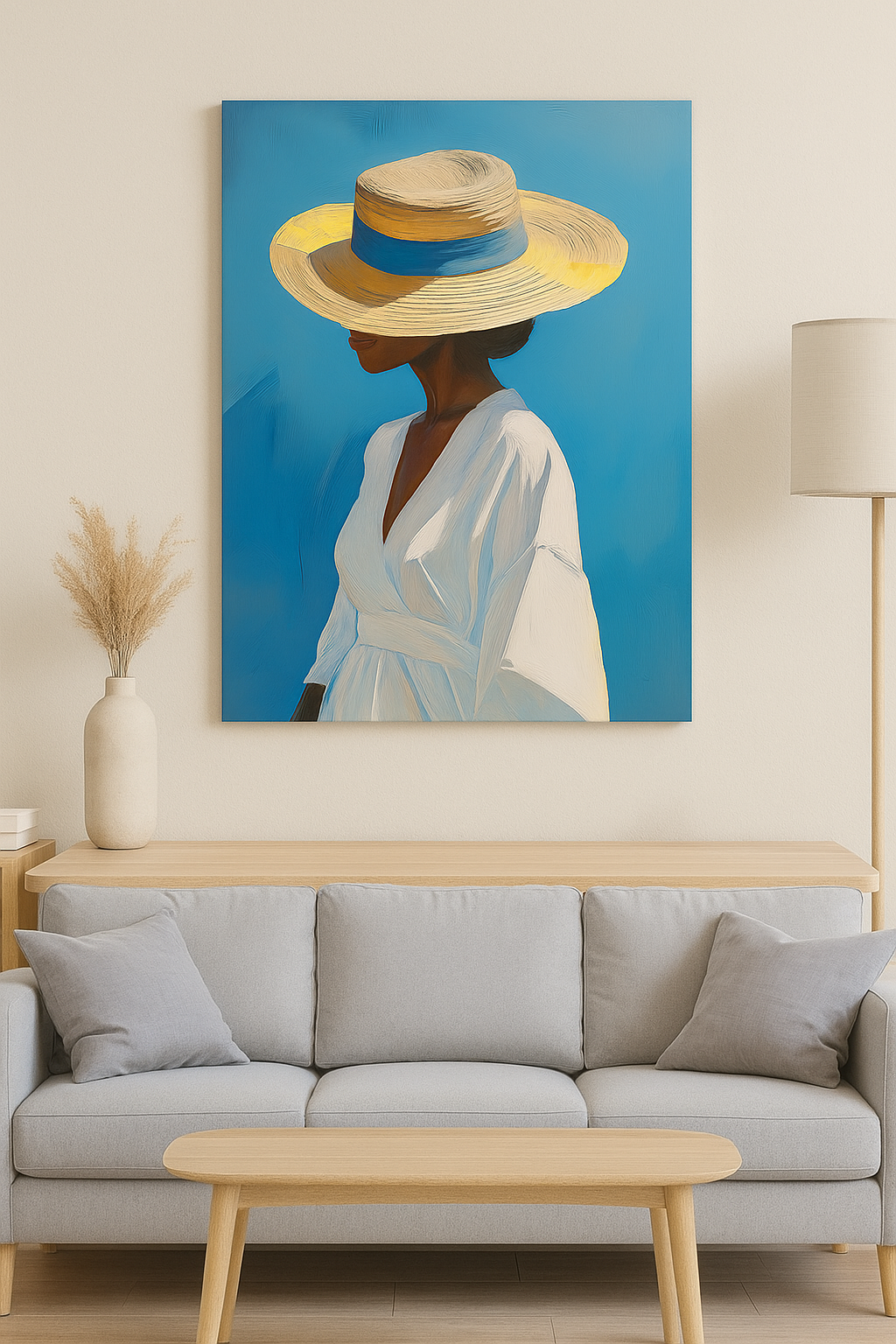 Sunlit Muse - Canvas