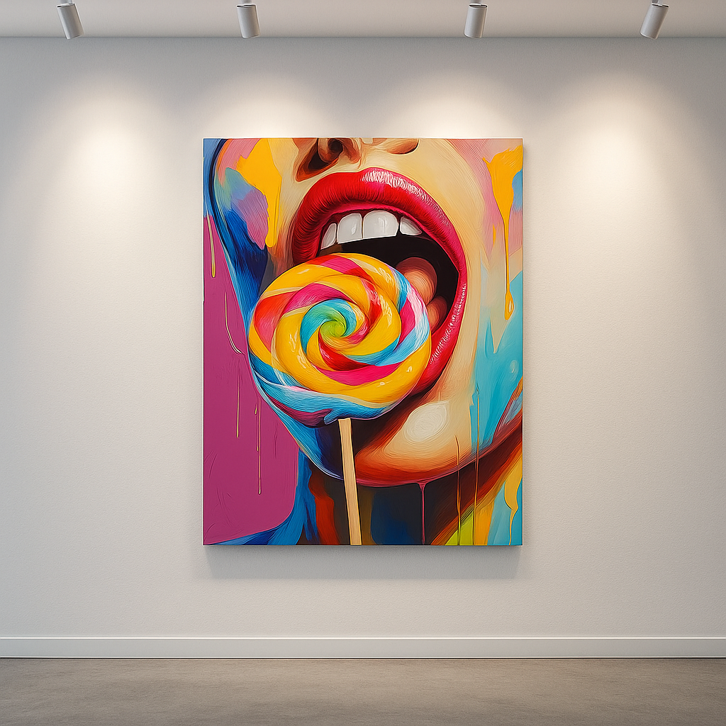 Luxe Lick - Canvas