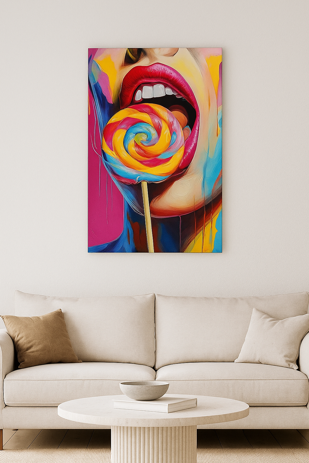 Luxe Lick - Canvas