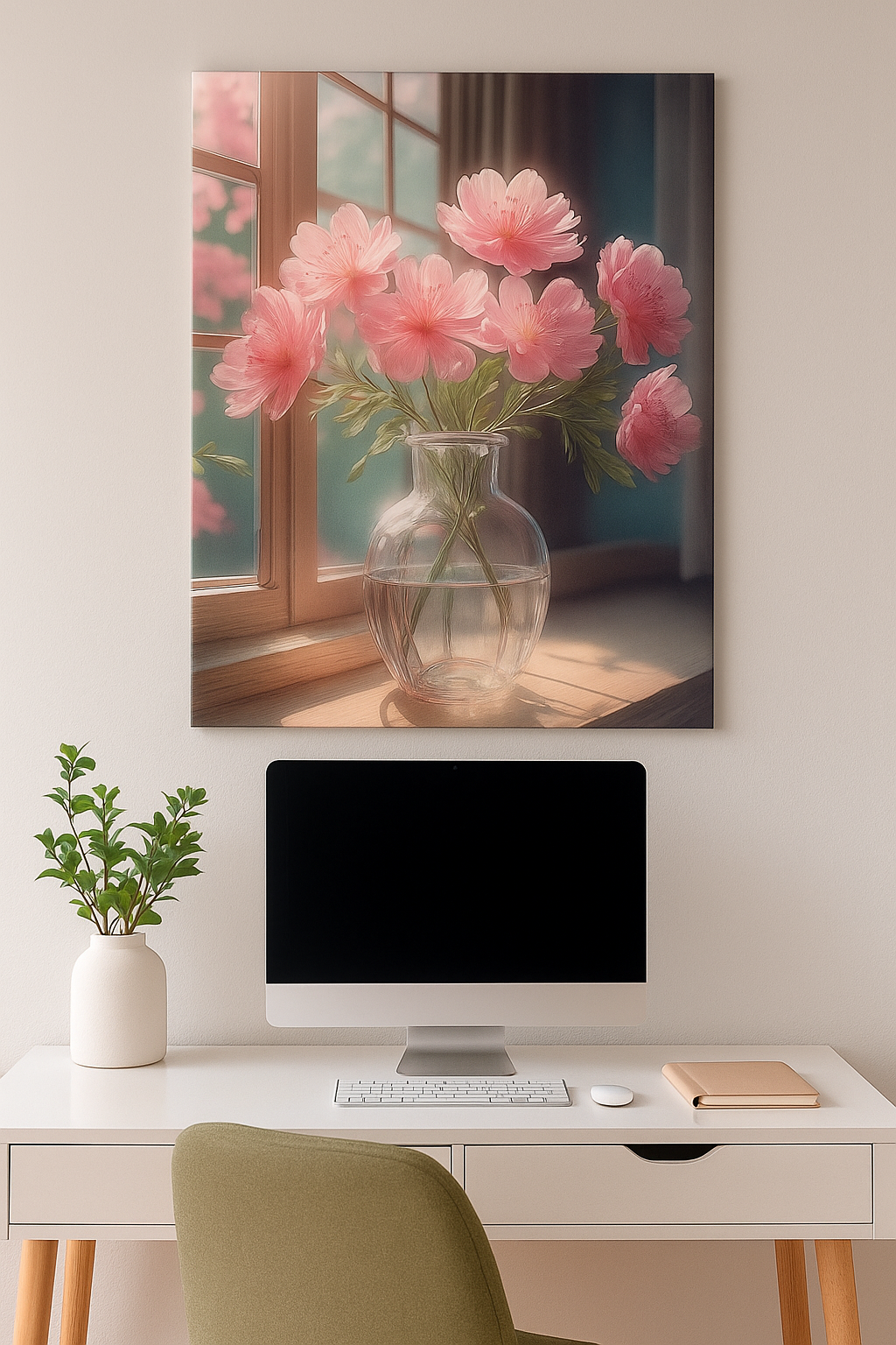 Sunlit Grace - Canvas