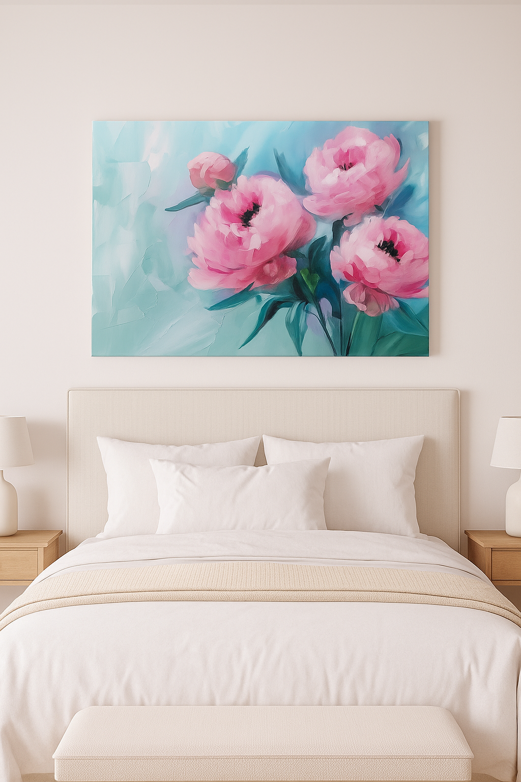 Petal Poise - Canvas