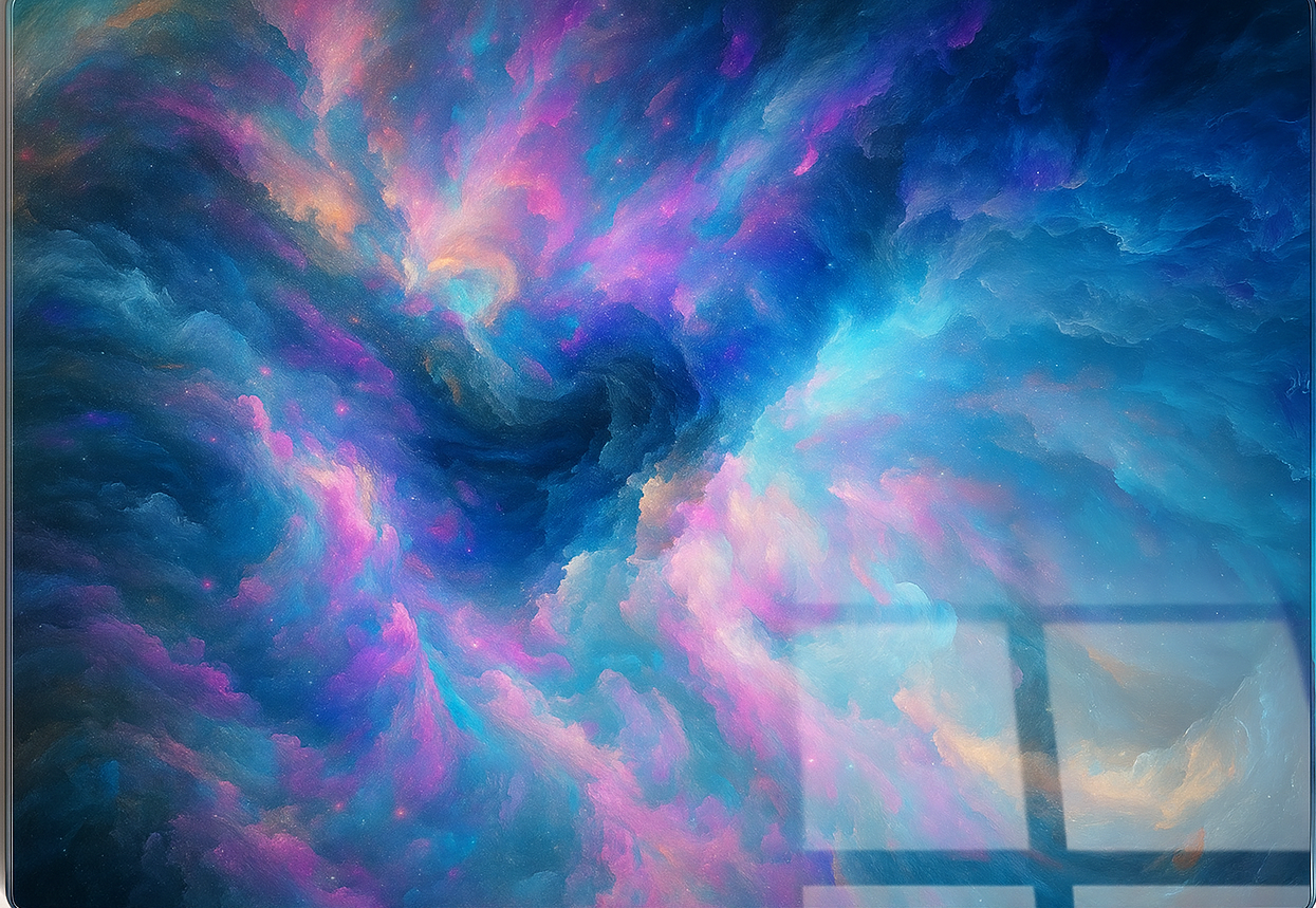 Celestial Bloom - Glass Art