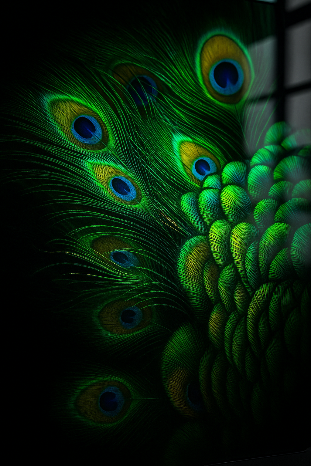 Majestic Gaze - Glass Art