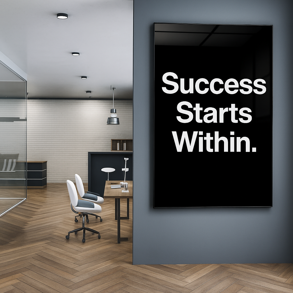 Success Within - Glass Art