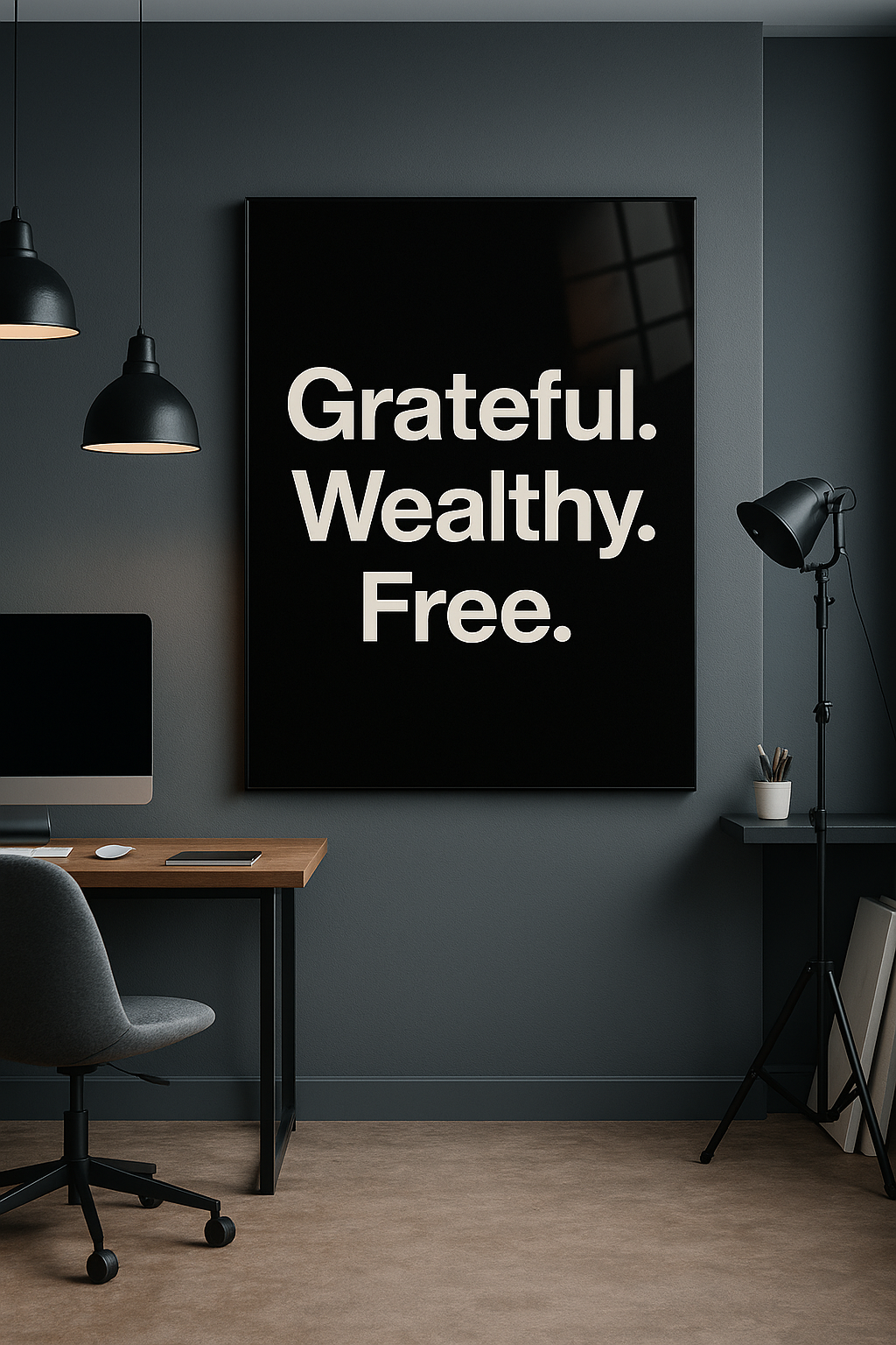 Gratitude Code - Glass Art