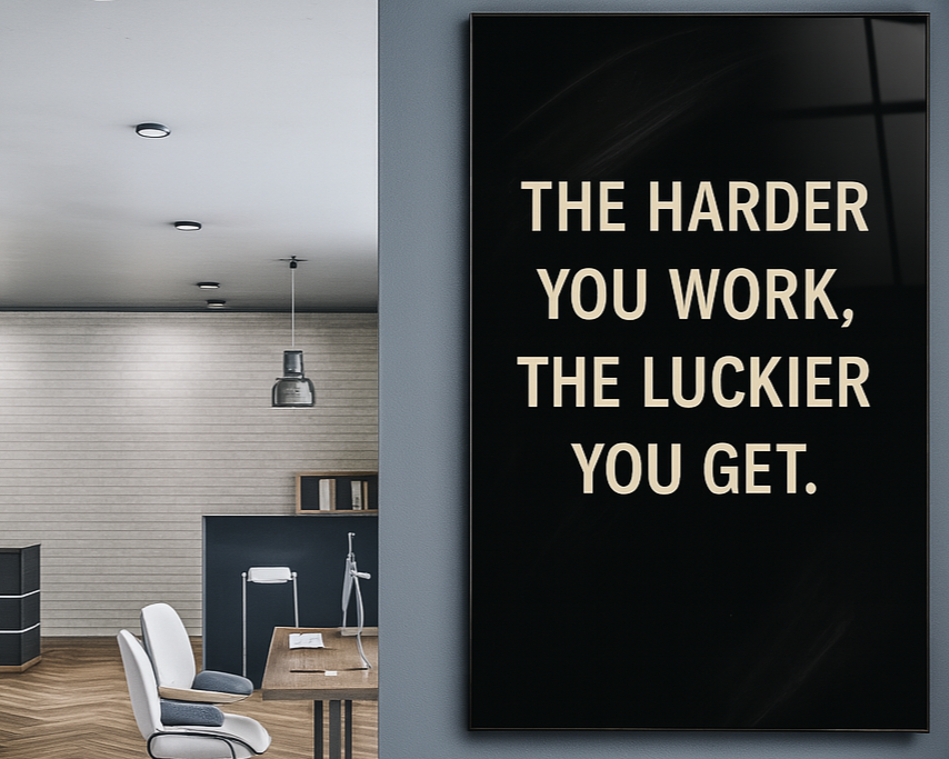 Luck by Hustle
