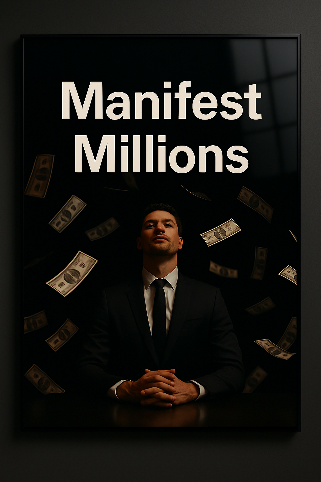 Manifest Millions - Glass Art