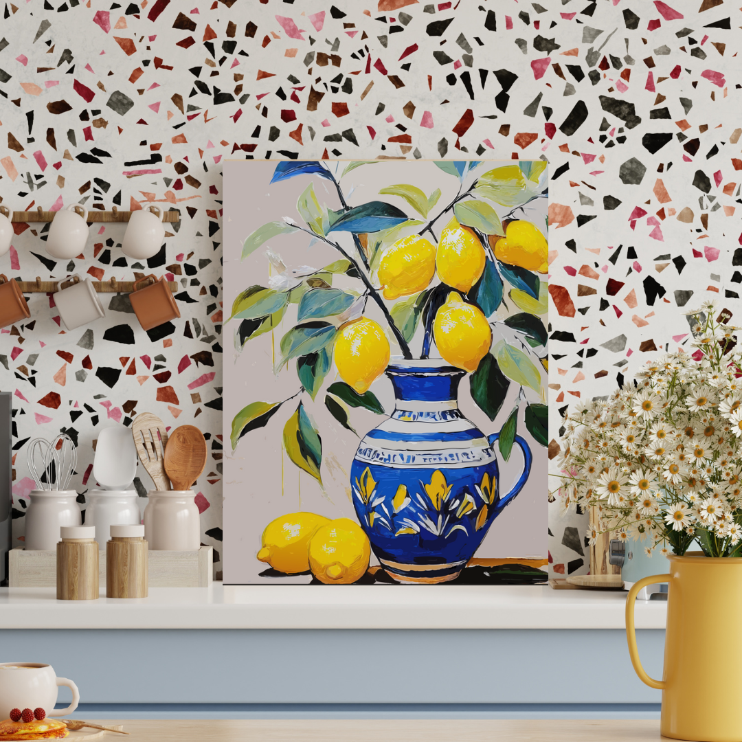 Citrus Bloom - Canvas
