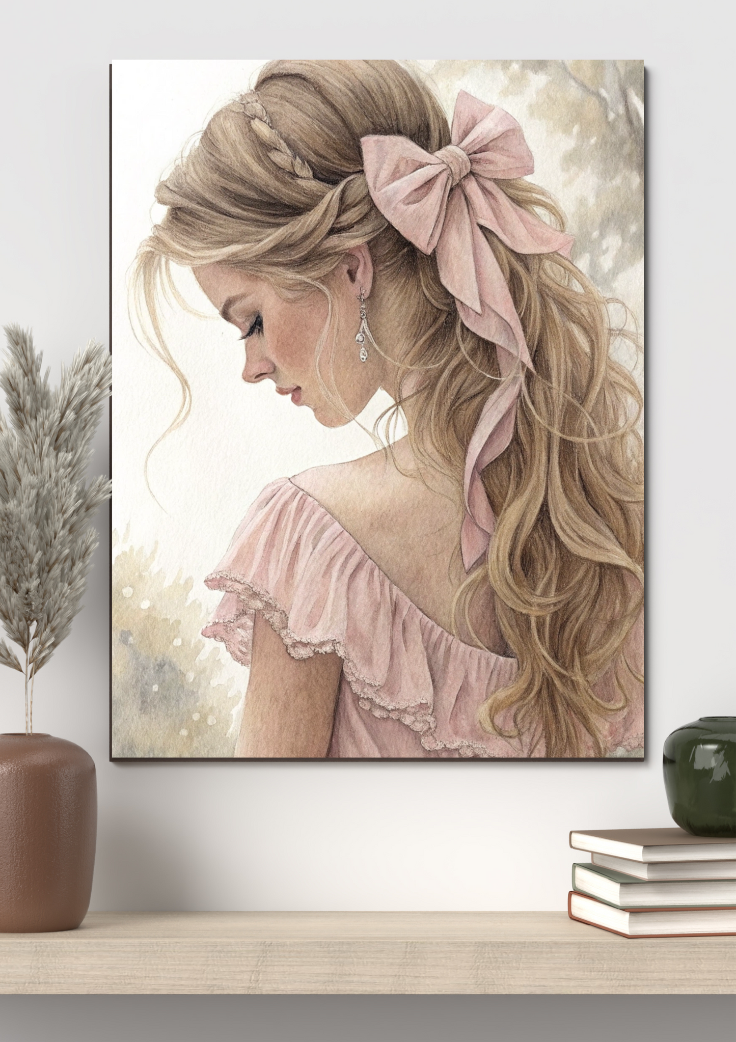 Blush Whispers - Canvas