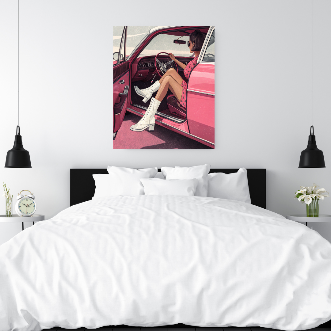 Drive in Style - Canvas