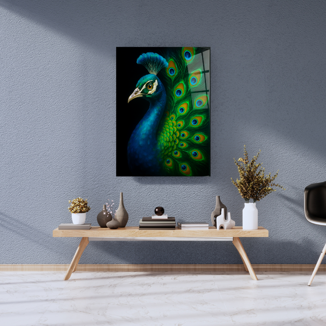 Majestic Gaze - Glass Art