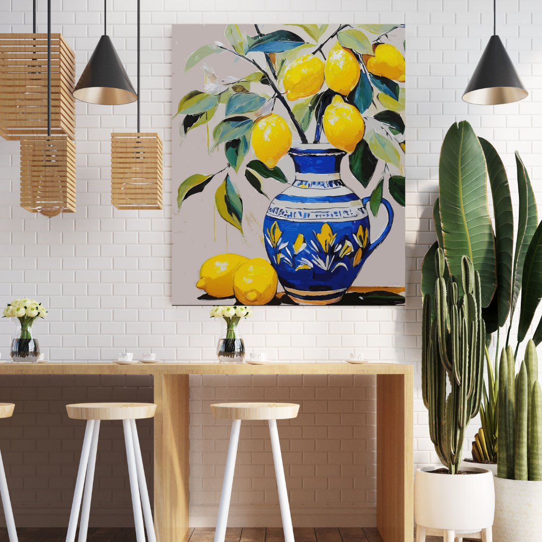Citrus Bloom - Canvas