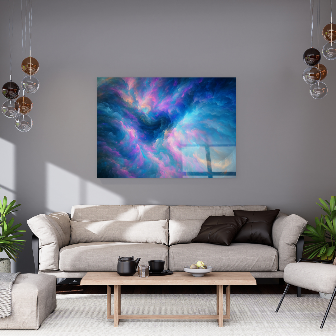 Celestial Bloom - Glass Art