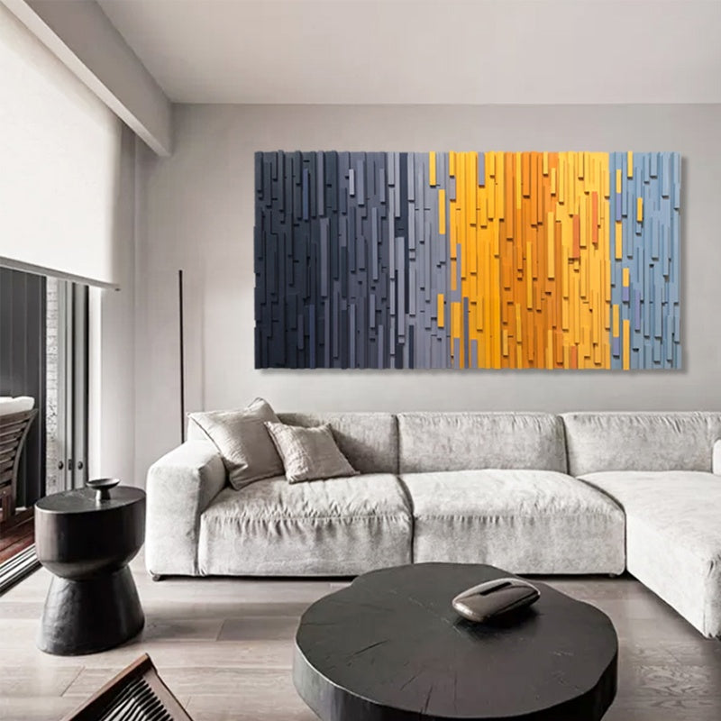 Urban Horizon - Wood Art