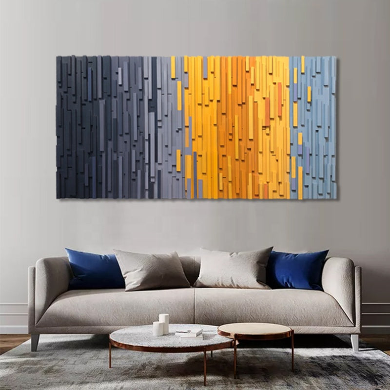 Urban Horizon - Wood Art
