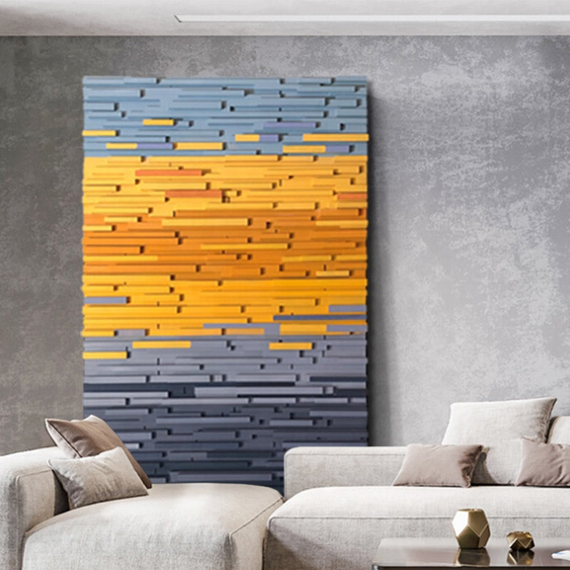 Urban Horizon - Wood Art