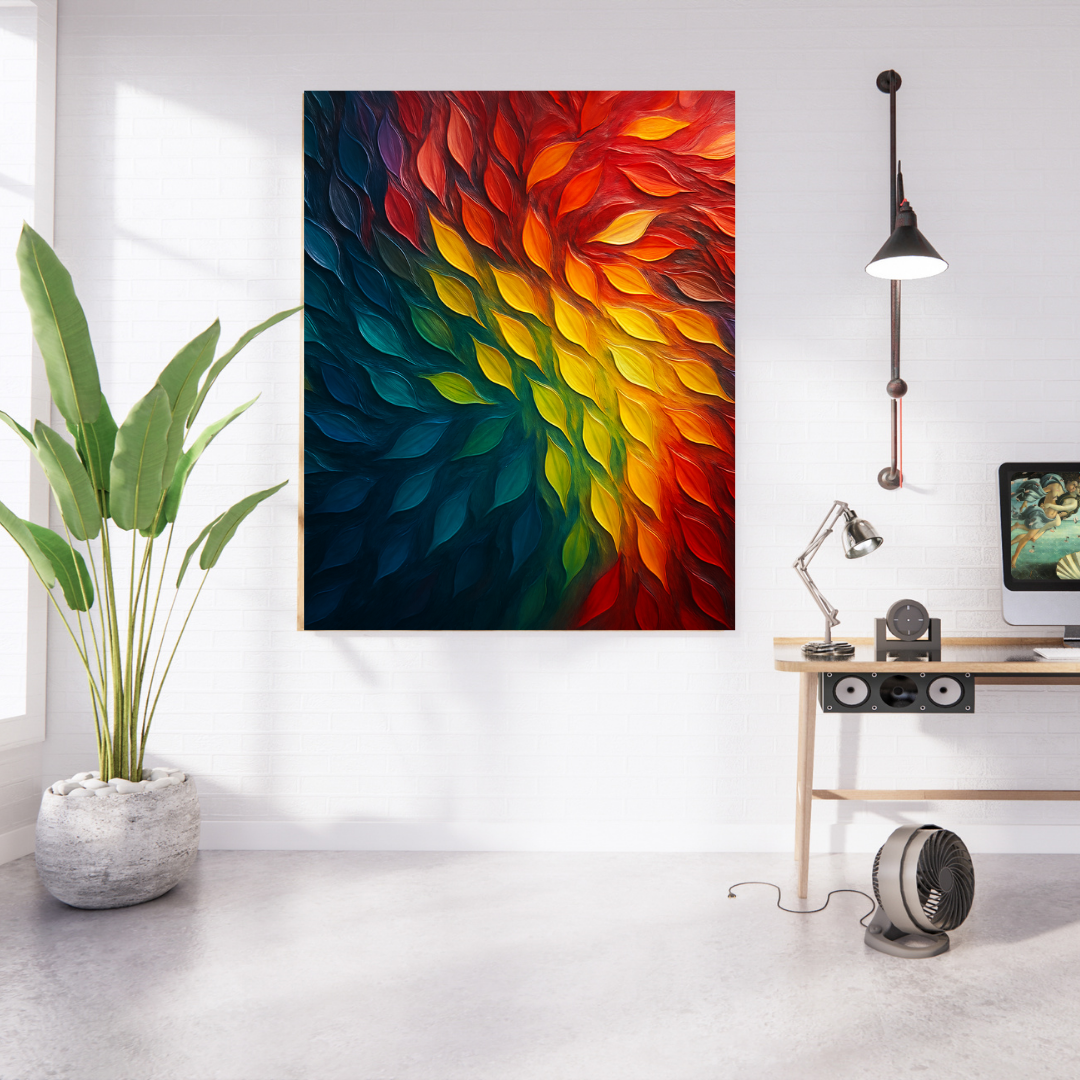 Chromatic Flow - Glass Art