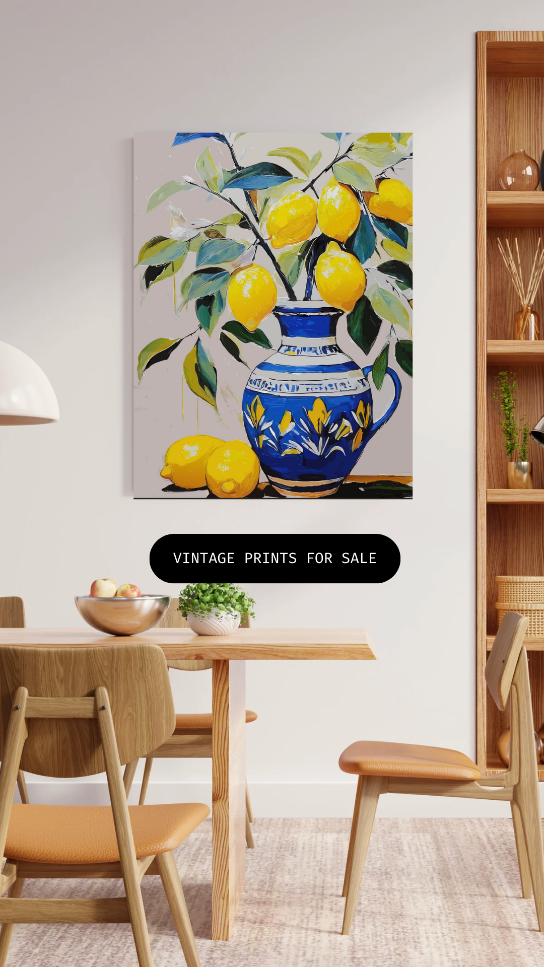 Citrus Bloom - Canvas