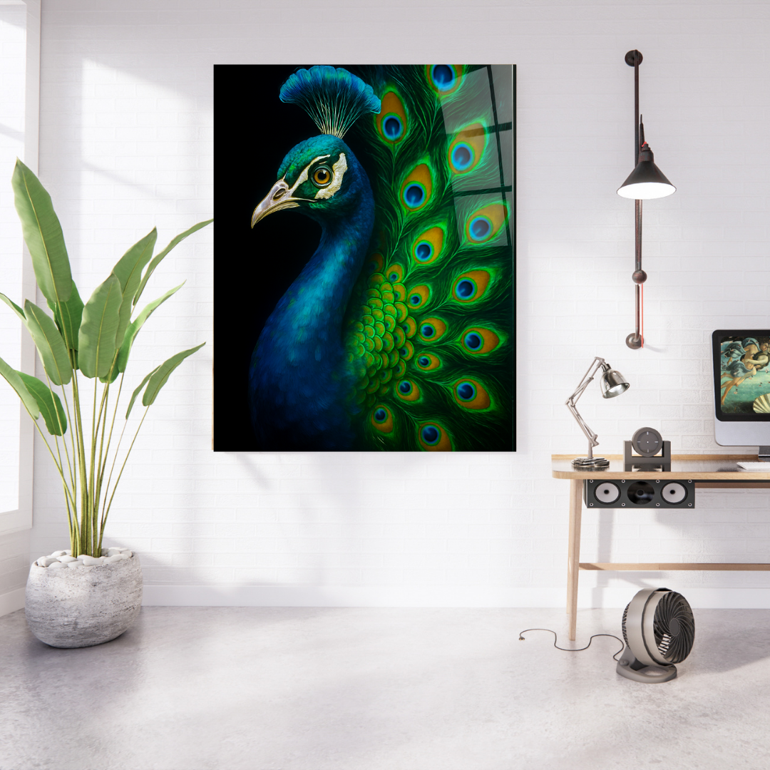 Majestic Gaze - Glass Art