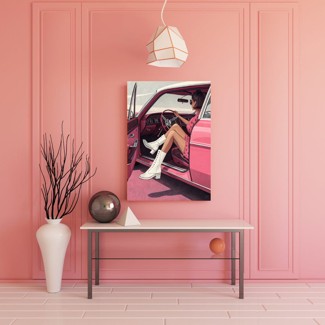 Drive in Style - Canvas