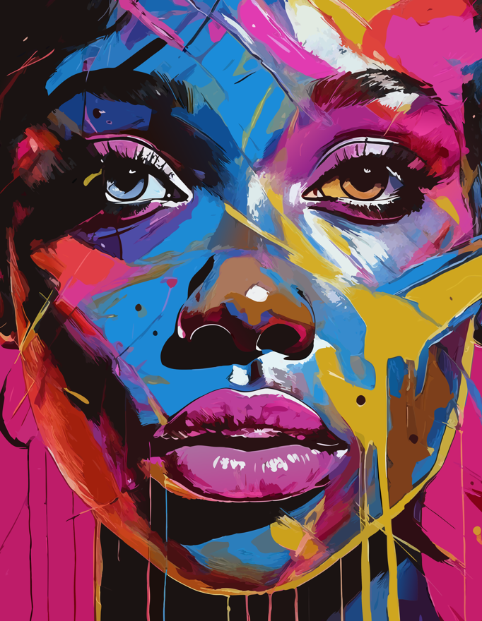 Chromatique Grace - Canvas